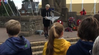 Eerste herdenking 75 jaar Market Garden in Oosterbeek