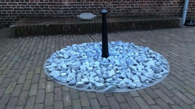 Lichtkunstwerk herdenkt jodenvervolging in Coevorden